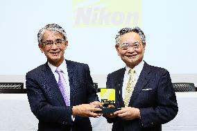 Nikon President Change Press Conference